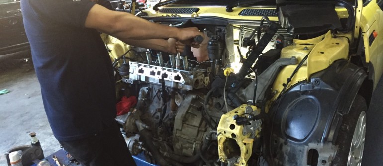 ตั้งวาล์ว MINI Cooper S