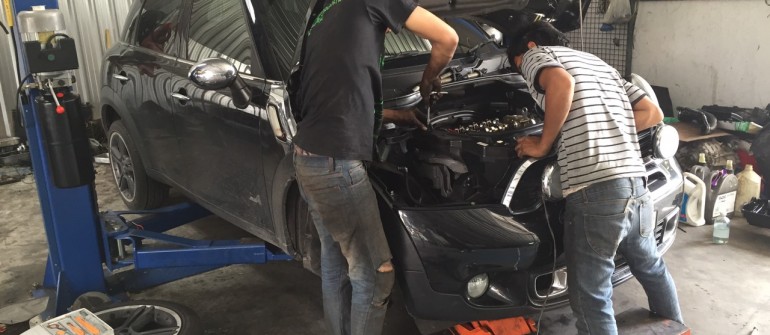 ซ่อมเครื่องยนต์ มินิ คูเปอร์