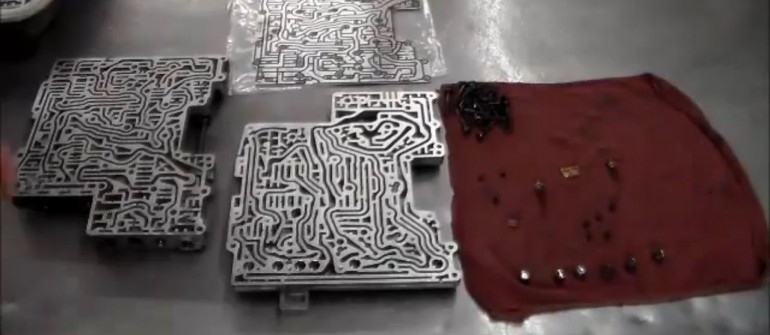 ถอดสมองเกียร์ mini ออกมาซ่อม