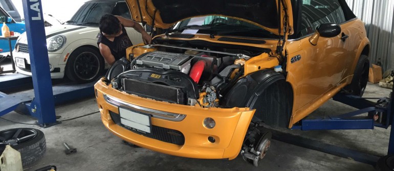 ซ่อมมินิ R53 cooper S