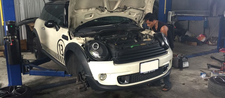 ซ่อมช่วงล่าง MINI R56