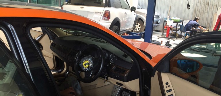 เปลี่ยน Airbag BMW