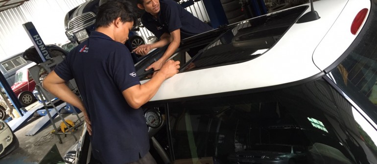 ซ่อม ซันรูฟ MINI