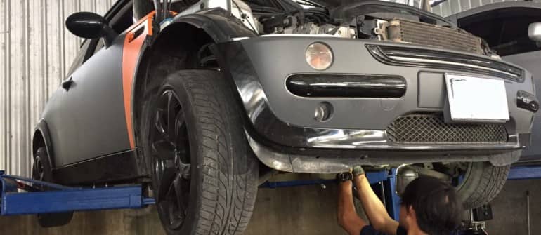 มินิ R50 พวงมาลัยหนัก