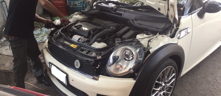 R56 แอร์ไม่เย็น