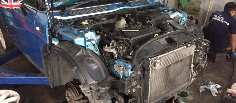 mini R50 เข้ารับการตรวจเช็คปัญหา Air compressor เสียงดัง